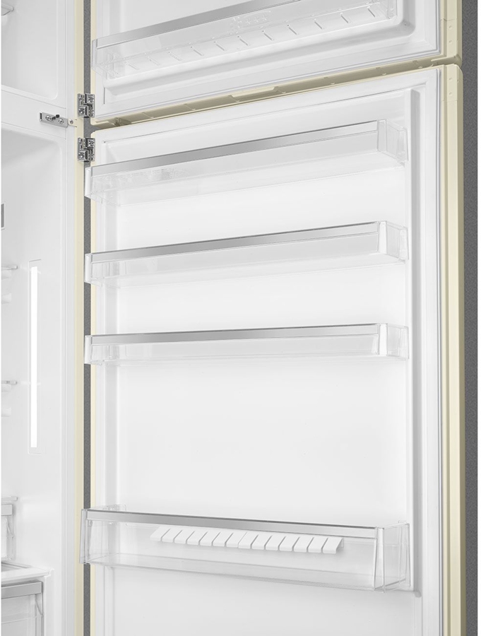 SMEG FAB50RCR5 Vrijstaande Koel-vriescombinatie 50's Style - Creme 10