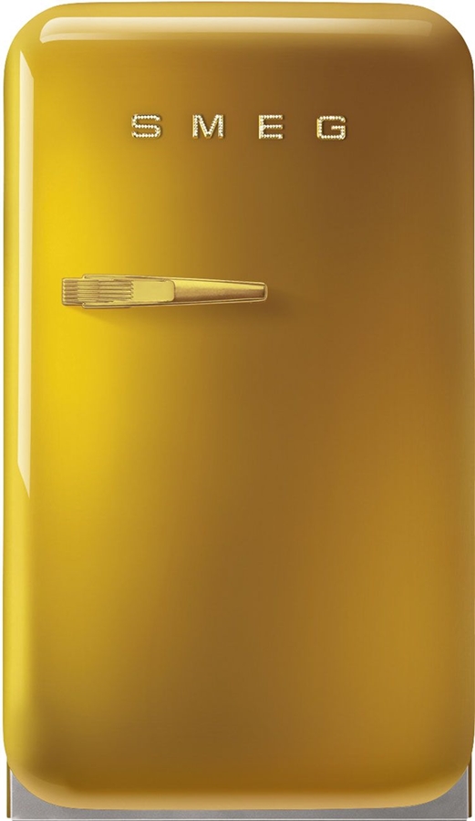 SMEG FAB5RDGO5 Vrijstaande Koelkast 50's Style - Goud 1