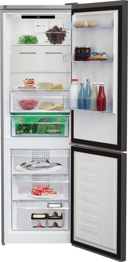 Beko RCNE366E70ZXBRN koel-vriescombinatie 3