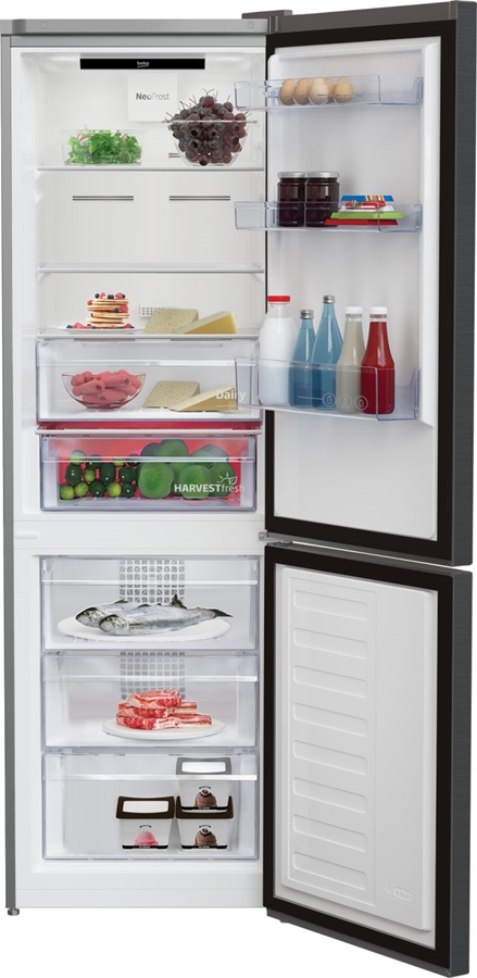 Beko RCNE366E70ZXBRN koel-vriescombinatie 5