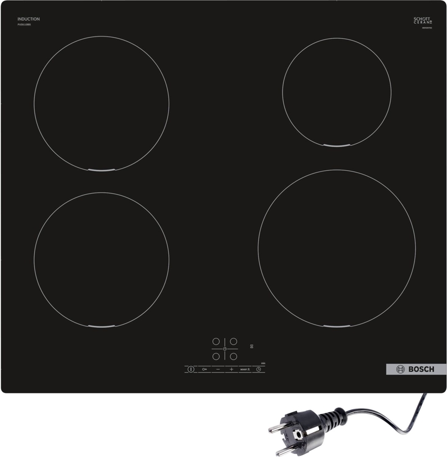 BOSCH PUE611BB5D Serie 4 Inbouw Inductiekookplaat 9