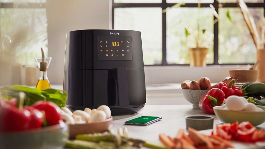 Philips HD9255/60 DARK SLATE+P8000 airfryer 3