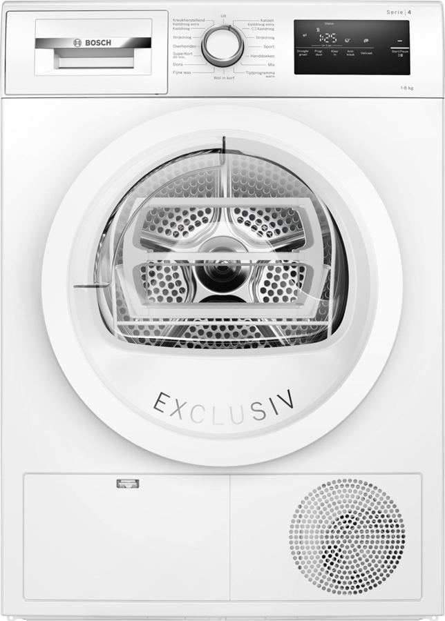 BOSCH WTH85209NL Serie 4 EXCLUSIV Warmtepompdroger 1