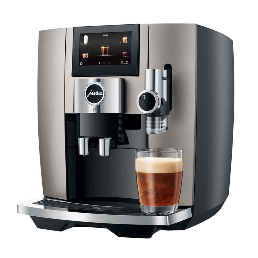 JURA J8 Midnight Silver (EA) Volautomatische Koffiemachine 1