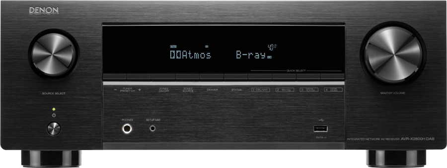 Denon AVR-X2800H 7.2 AV-receiver 2