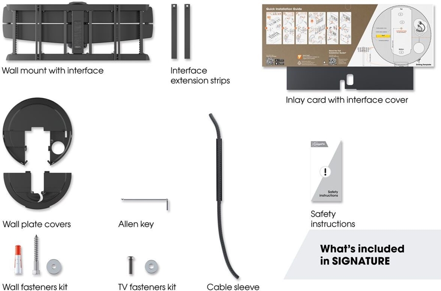 Vogel's Signature Full Motion+ TVM 7655 DesignMount draaibare muurbeugel 14