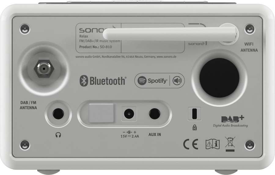 Sonoro Relax X DAB+ internetradio 2