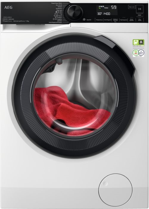 AEG LR8LEIPZIG Powercare Universaldose wasmachine voorlader 9kg 1