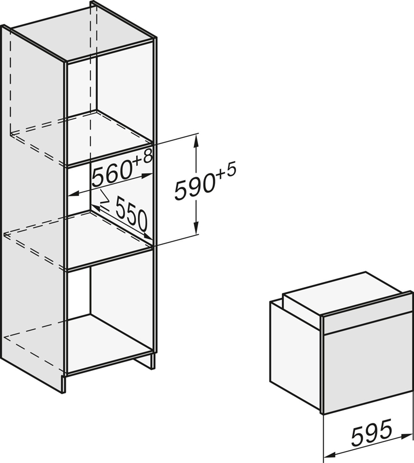 Miele H 2761 BP ContourLine inbouw oven 5