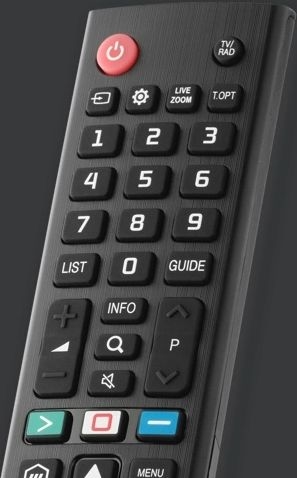 One for All vervangende afstandsbediening voor LG TV 2