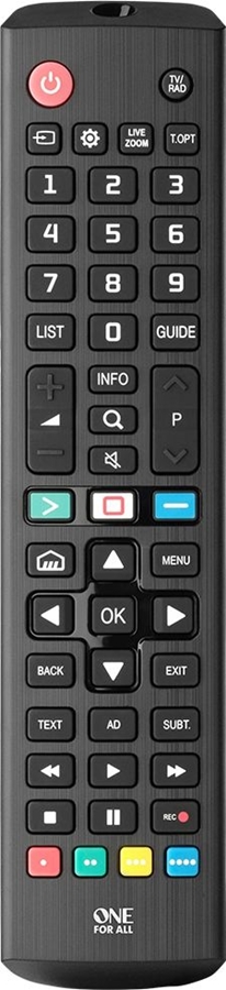 One for All vervangende afstandsbediening voor LG TV 3