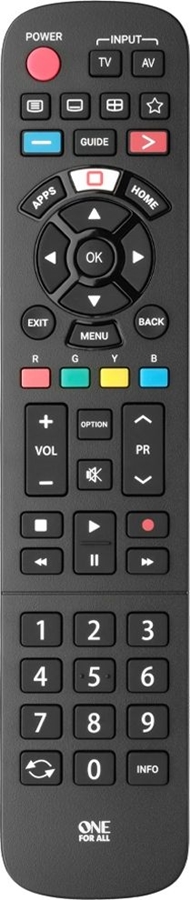 One for All vervangende afstandsbediening voor Panasonic TV 1