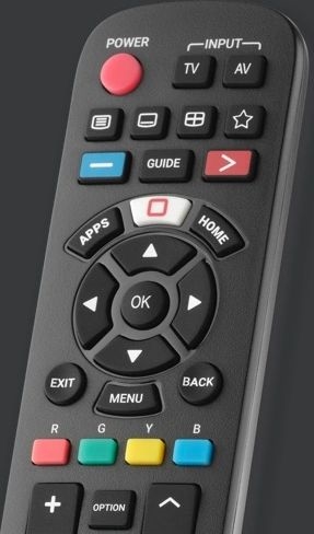 One for All vervangende afstandsbediening voor Panasonic TV 2
