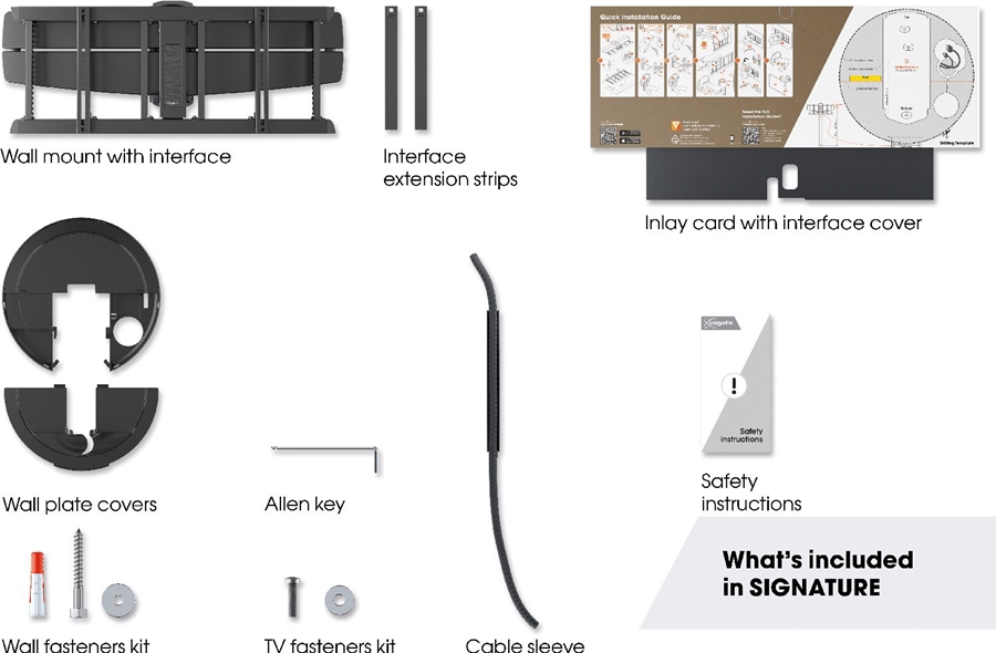 Vogel's Signature Full Motion+ TVM 7655 DesignMount draaibare muurbeugel 8