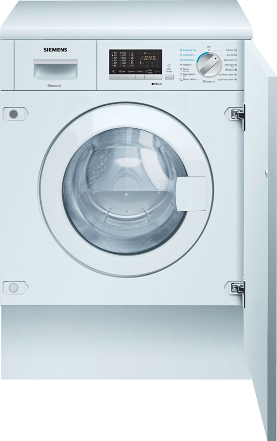 Siemens WK14D543EU iQ500 inbouw was-droogcombinatie 1