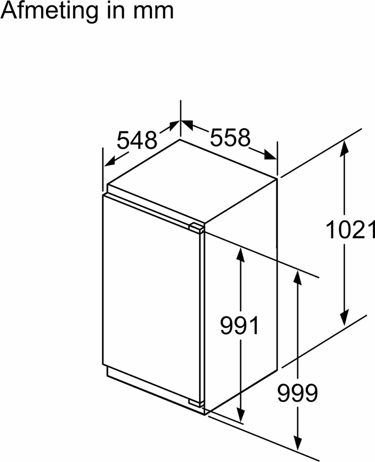 Siemens KI31RADD1 iQ500 inbouw koelkast 4