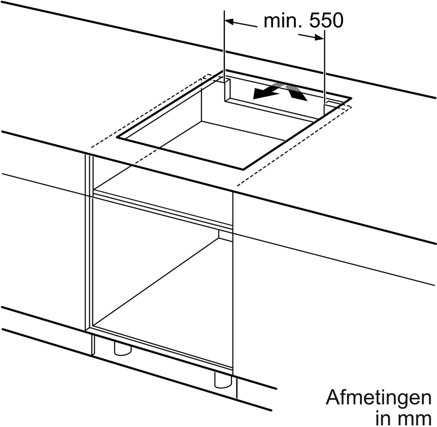 Siemens EH645BEB6E iQ100 inductiekookplaat 2