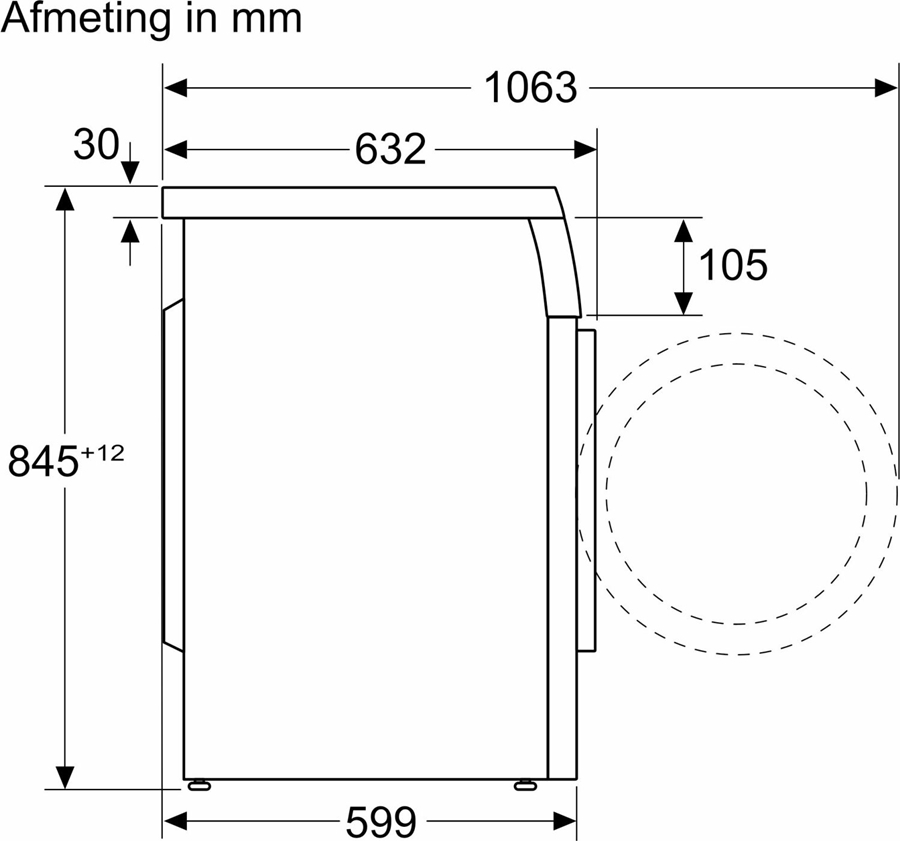 BOSCH WUU28T20NL Serie 6 Wasmachine 8