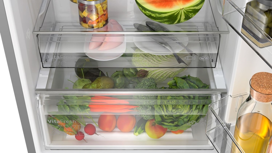 BOSCH KGN49EICF Serie 4 EXCLUSIV Koel-vriescombinatie 3