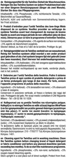 Miele GP TDC 141 L TwinDos Care reinigingsmiddel 3