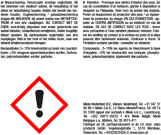 Miele GP CL WG 252 P IntenseClean 2