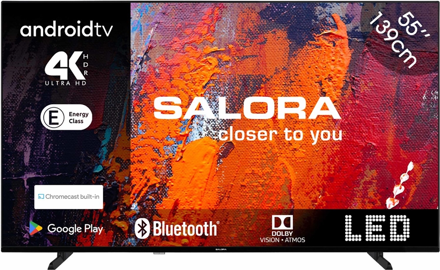 Salora 55UA550 4K TV 1