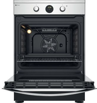 Indesit IS67IQ8CCX/FR vrijstaand elektrisch fornuis 3