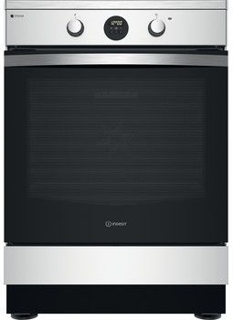 Indesit IS67V8CHX/E vrijstaand elektrisch fornuis 1