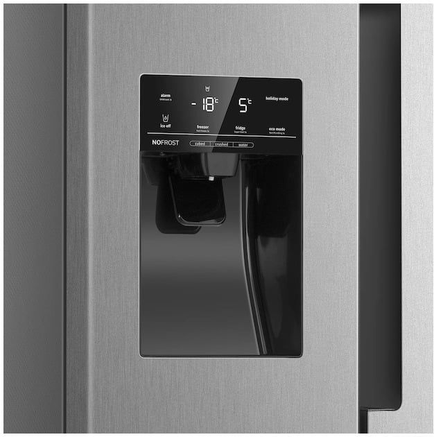 ETNA AKV578IRVS Amerikaanse koelkast 3