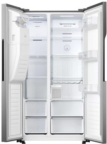 ETNA AKV578IRVS Amerikaanse koelkast 4