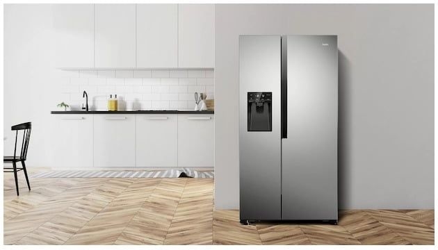 ETNA AKV578IRVS Amerikaanse koelkast 6