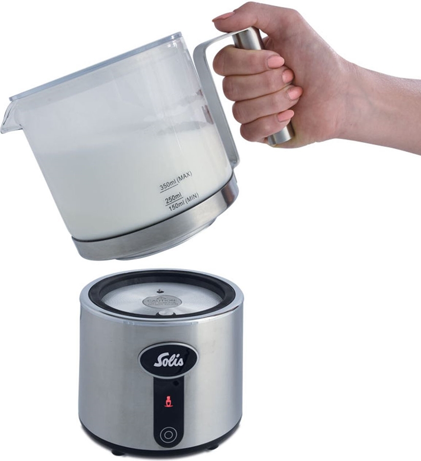 Solis 869 Cremalatte Elektrische Melkopschuimer - Zilver 8