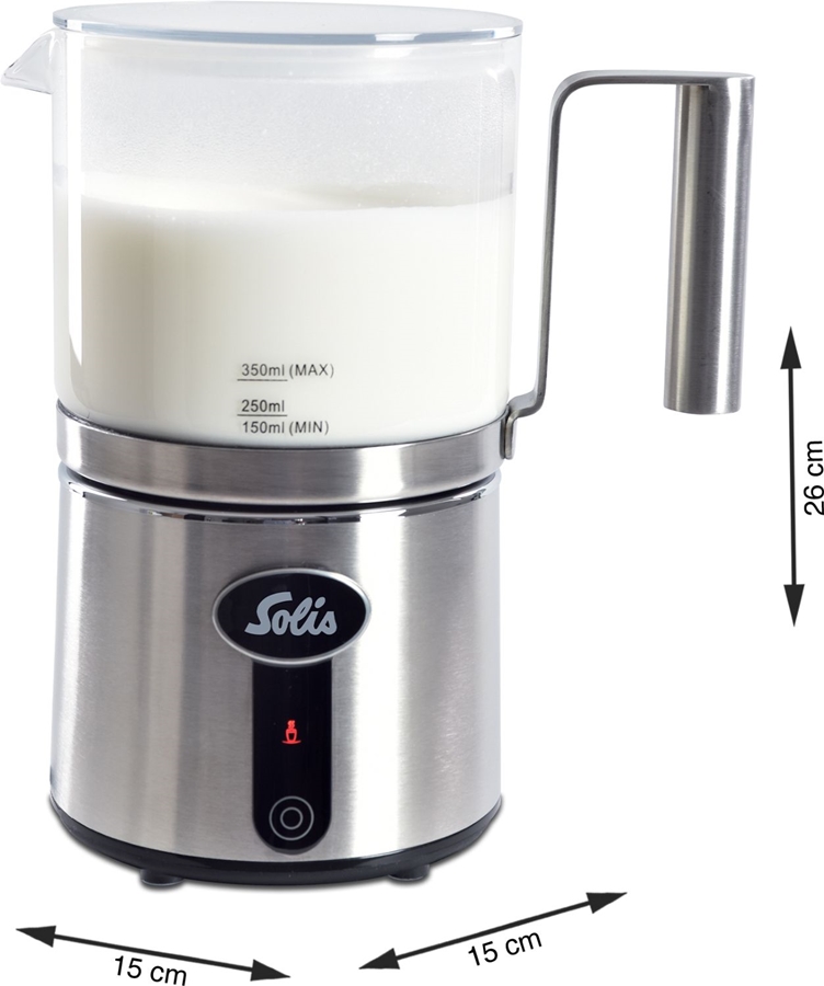 Solis 869 Cremalatte Elektrische Melkopschuimer - Zilver 15
