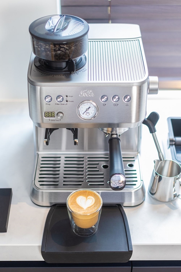 Solis 1019 Grind & Infuse Perfetta Pistonmachine - Espressomachine  - RVS 5