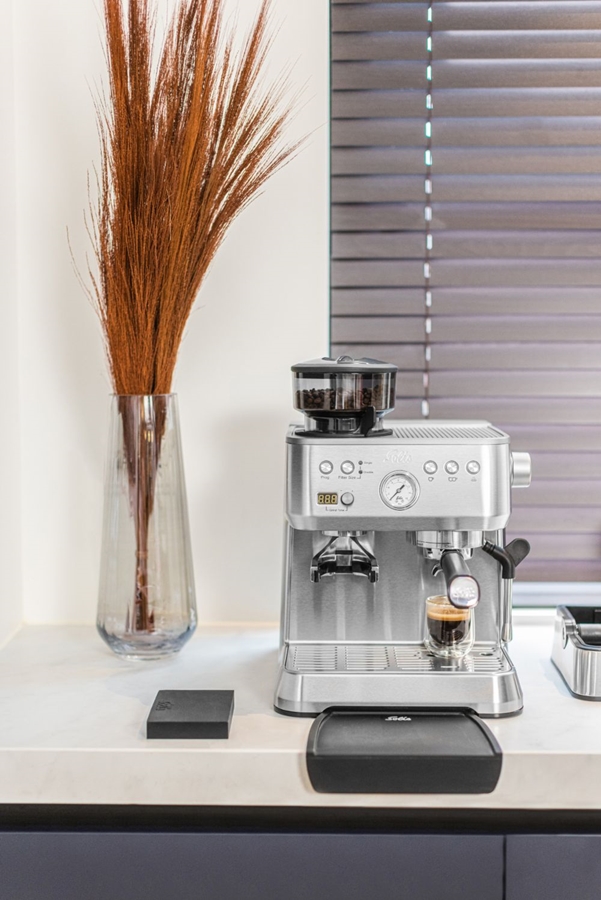 Solis 1019 Grind & Infuse Perfetta Pistonmachine - Espressomachine  - RVS 8