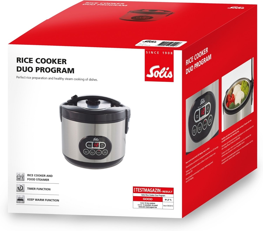 Solis 817 Rice Cooker Duo Program - Rijstkoker 10