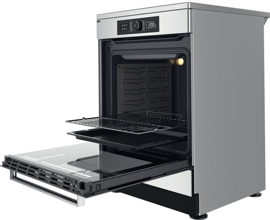 Whirlpool WS68IB8ACX/FR vrijstaand inductie fornuis 5