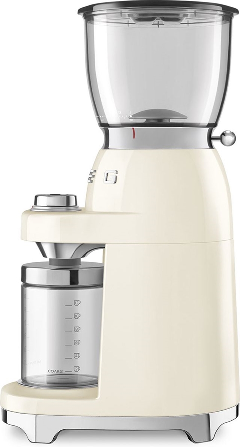 SMEG CGF11CREU Koffiemolen 50's Style - Creme 3