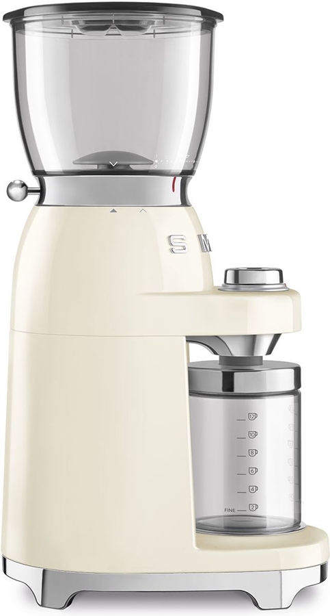 SMEG CGF11CREU Koffiemolen 50's Style - Creme 5