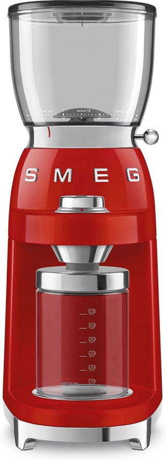 SMEG CGF11RDEU Koffiemolen 50's Style - Rood  1