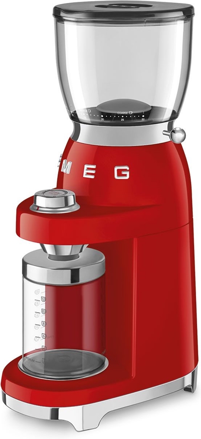 SMEG CGF11RDEU Koffiemolen 50's Style - Rood  2
