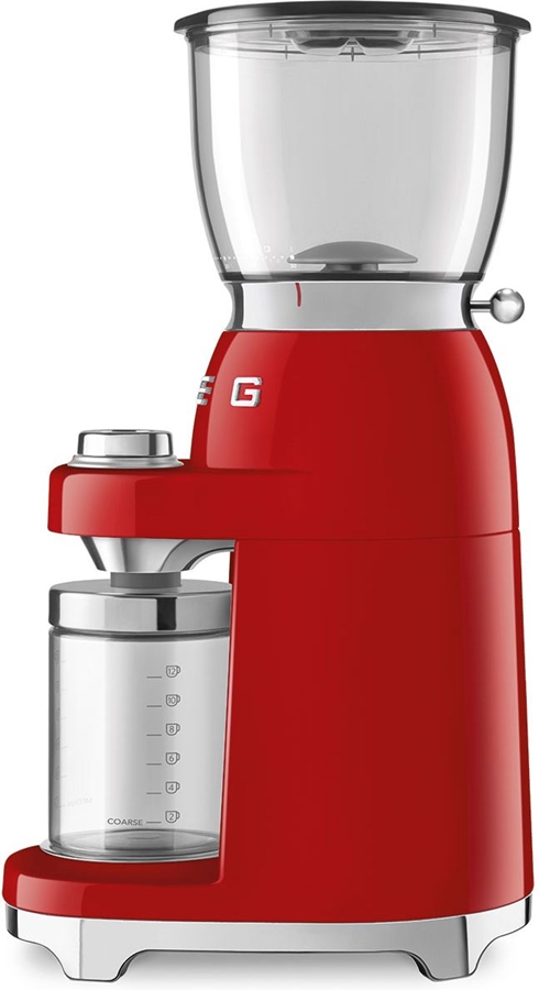 SMEG CGF11RDEU Koffiemolen 50's Style - Rood  3