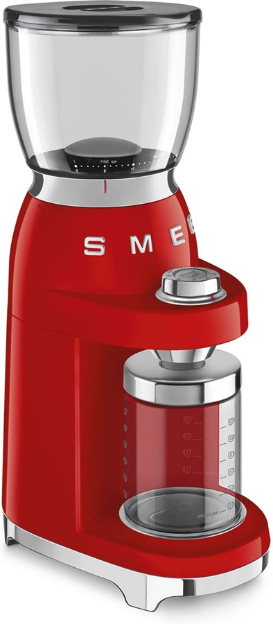 SMEG CGF11RDEU Koffiemolen 50's Style - Rood  4