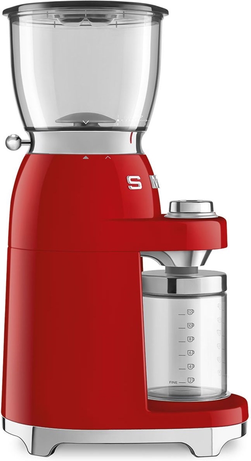 SMEG CGF11RDEU Koffiemolen 50's Style - Rood  5