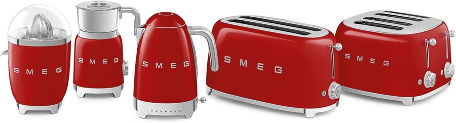SMEG CJF11RDEU 50's Style Citruspers - Rood 4