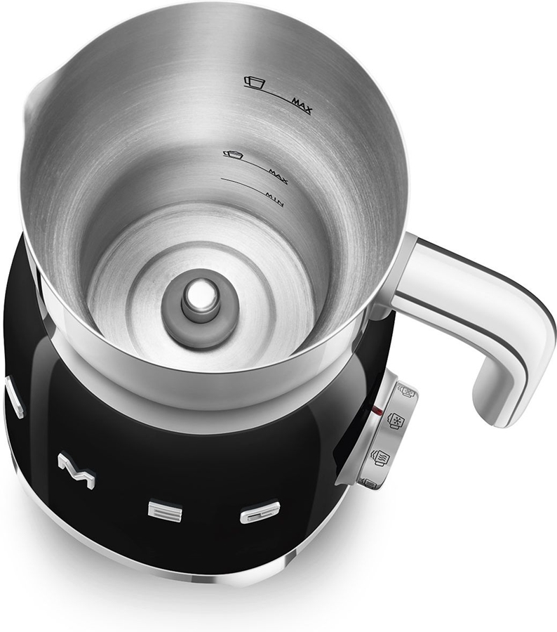 SMEG MFF11BLEU Melkopschuimer 50's Style - Zwart 3