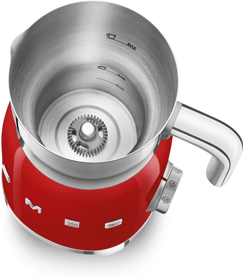SMEG MFF11RDEU Melkopschuimer 50's Style - Rood 2