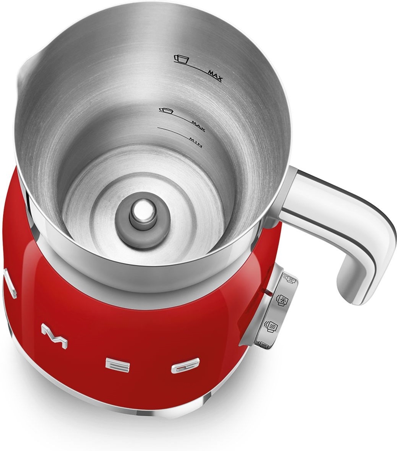 SMEG MFF11RDEU Melkopschuimer 50's Style - Rood 3