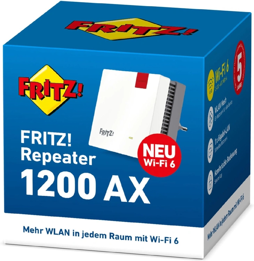 FRITZ!Repeater 1200 AX Edition International  6
