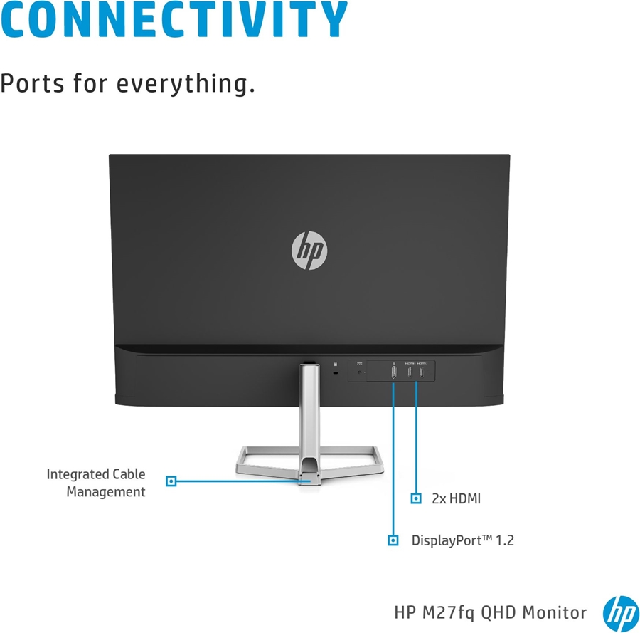 HP M27fq monitor 7